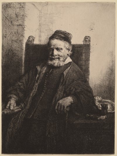 Jan Lutma by Rembrandt van Rijn