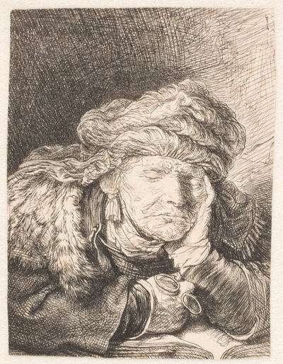 Jan Uytenbogaert, Preacher of the Sect of Arminian Remonstrants by Rembrandt van Rijn