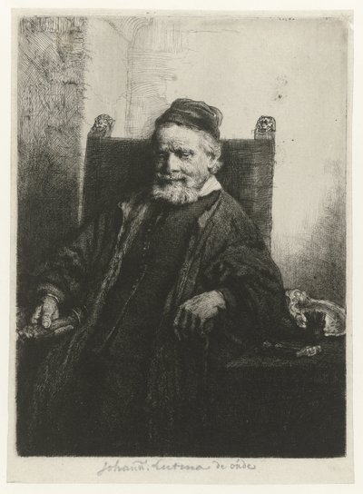 Johannes Lutma by Rembrandt van Rijn