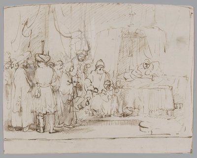 Joseph Telling His Dreams to His Parents and Brothers by Rembrandt van Rijn