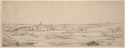 Landscape with a View Toward Haarlem (The Goldweigher