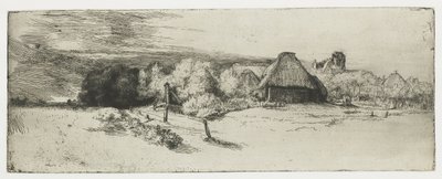 Landscape with a Farm Building and the 