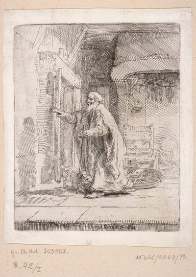 Blind Tobias by Rembrandt van Rijn