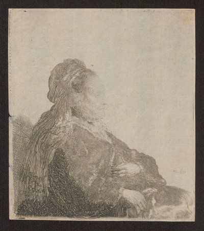 Portrait of Mother by Rembrandt van Rijn