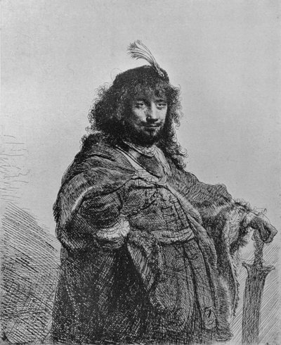 Rembrandt with the Sabre by Rembrandt van Rijn