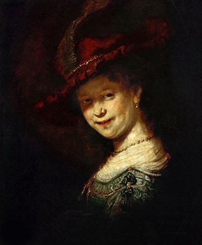 Saskia van Uylenburgh as Girl, 1633 by Rembrandt van Rijn