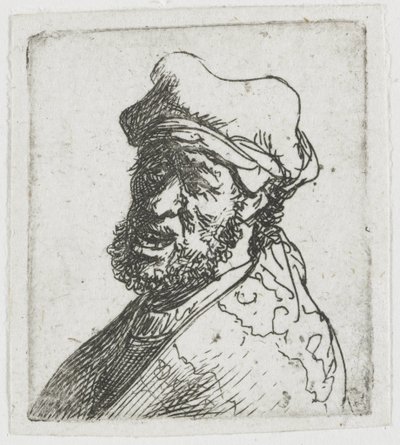 Sheet of Studies of Men