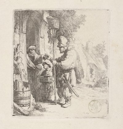 Rat Poison Seller (The Rat Catcher) by Rembrandt van Rijn