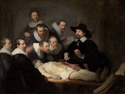 The Anatomy Lesson of Dr. Nicolaes Tulp by Rembrandt van Rijn