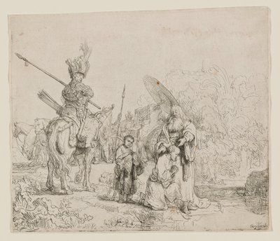 The Baptism of the Eunuch by Rembrandt van Rijn