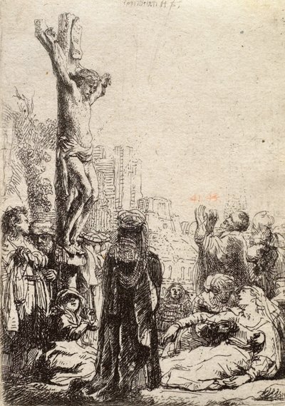 The Crucifixion by Rembrandt van Rijn