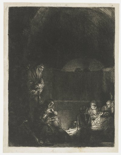 The Entombment by Rembrandt van Rijn