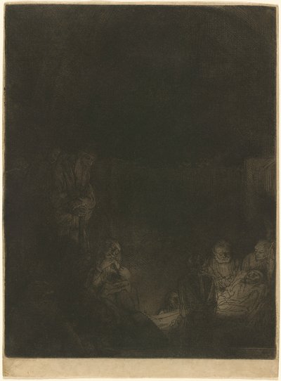 The Entombment by Rembrandt van Rijn