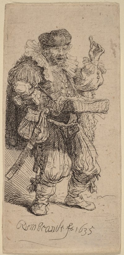 The Quacksalver by Rembrandt van Rijn