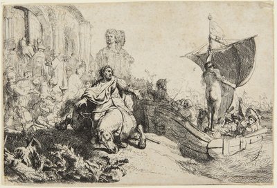 The Ship of Fortune by Rembrandt van Rijn