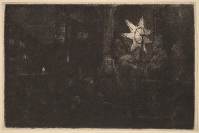 The Star of the Kings: a Night Piece by Rembrandt van Rijn