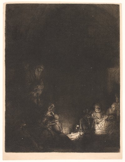 The Entombment by Rembrandt van Rijn