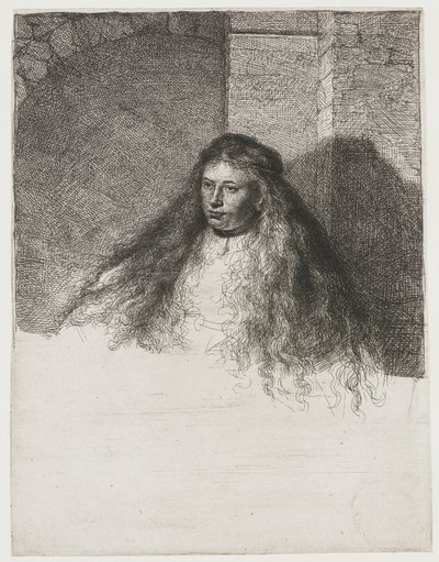 The Great Jewish Bride by Rembrandt van Rijn