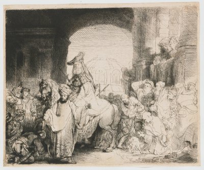 The Triumph of Mordecai by Rembrandt van Rijn