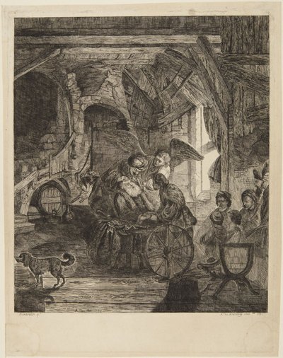 Tobias Regaining Sight by Rembrandt van Rijn