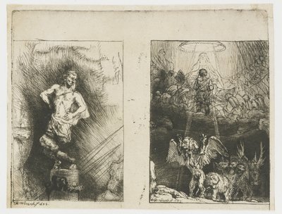 Two Illustrations to Menasseh Ben Israel