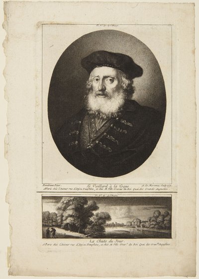 Old Man with a Cap by Rembrandt van Rijn
