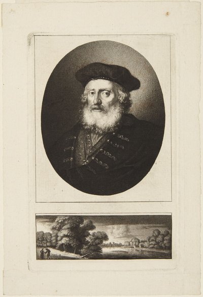 Old Man with a Toque by Rembrandt van Rijn