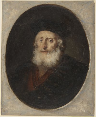 Old Man in a Toque by Rembrandt van Rijn
