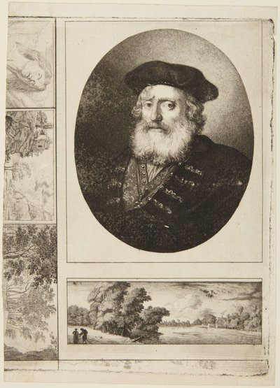 Old Man with a Toque by Rembrandt van Rijn