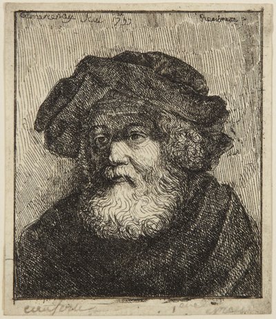Old Man in Cap by Rembrandt van Rijn