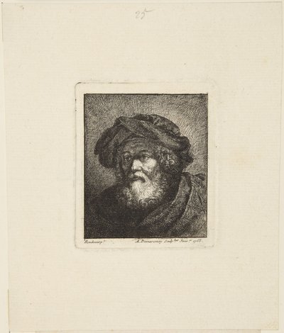 Old Man in a Cap by Rembrandt van Rijn