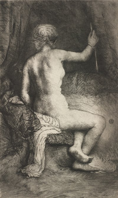 Woman with the Arrow, 1661 by Rembrandt van Rijn