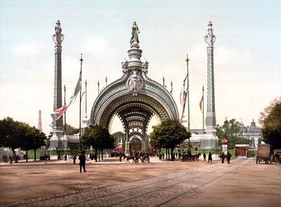 Grand Entrance of the 1900 Universal Exhibition in Paris by Rene Binet by Rene Binet