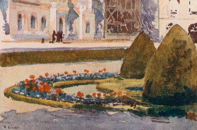 Southern Parterre, Versailles by Rene Binet