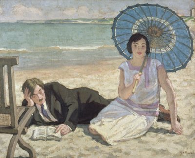 Woman with a Parasol by René François Xavier Prinet