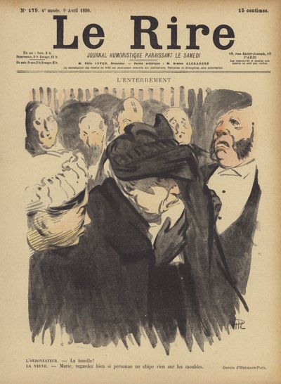 Illustration for Le Rire by Rene George Hermann Paul