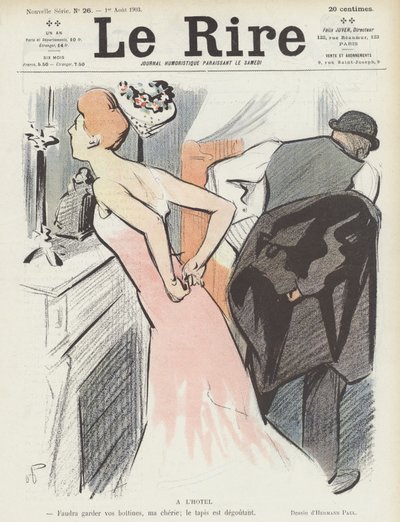 Illustration for Le Rire by Rene George Hermann Paul
