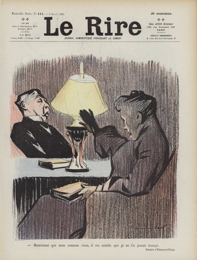 Illustration for Le Rire by Rene George Hermann Paul