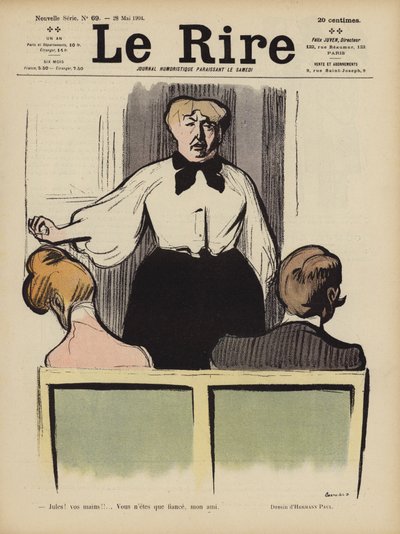Illustration for Le Rire by Rene George Hermann Paul