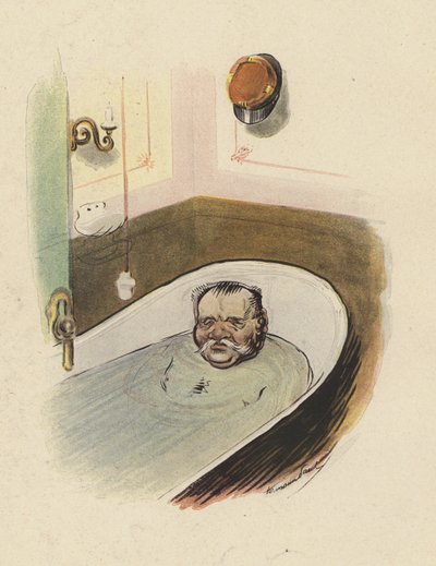 Man in a Bathtub by Rene George Hermann Paul