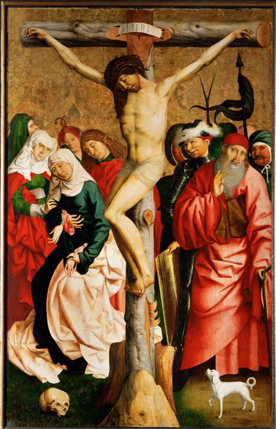 Crucifixion by Reuland the Elder Frueauf