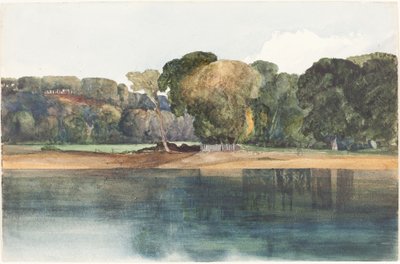 Landscape with Trees and Water by Reverend James Bulwer
