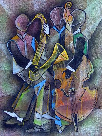 Abstract Jazz Band by Ricardo Maya