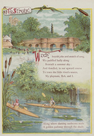 Page from Upstream by Richard Andre by Richard Andre
