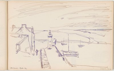 Sauzon Belle-Île-en-Mer by Richard Baseleer