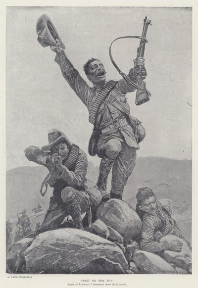 First on the top! by Richard Caton II (after) Woodville