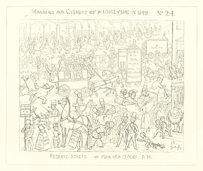 Regent Street at Four O