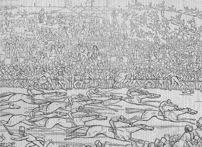 Manners and Customs of the English New Series No. 8: The Derby Day by Richard Doyle