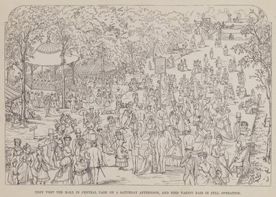 Page from The American Tour of Messrs Brown, Jones and Robinson by Richard Doyle