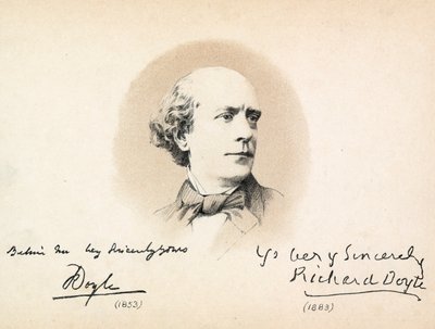 Portrait of Richard Doyle by Richard Doyle